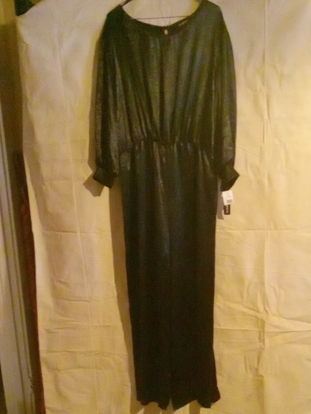 Elegant Black Long Sleeve Jumpsuit